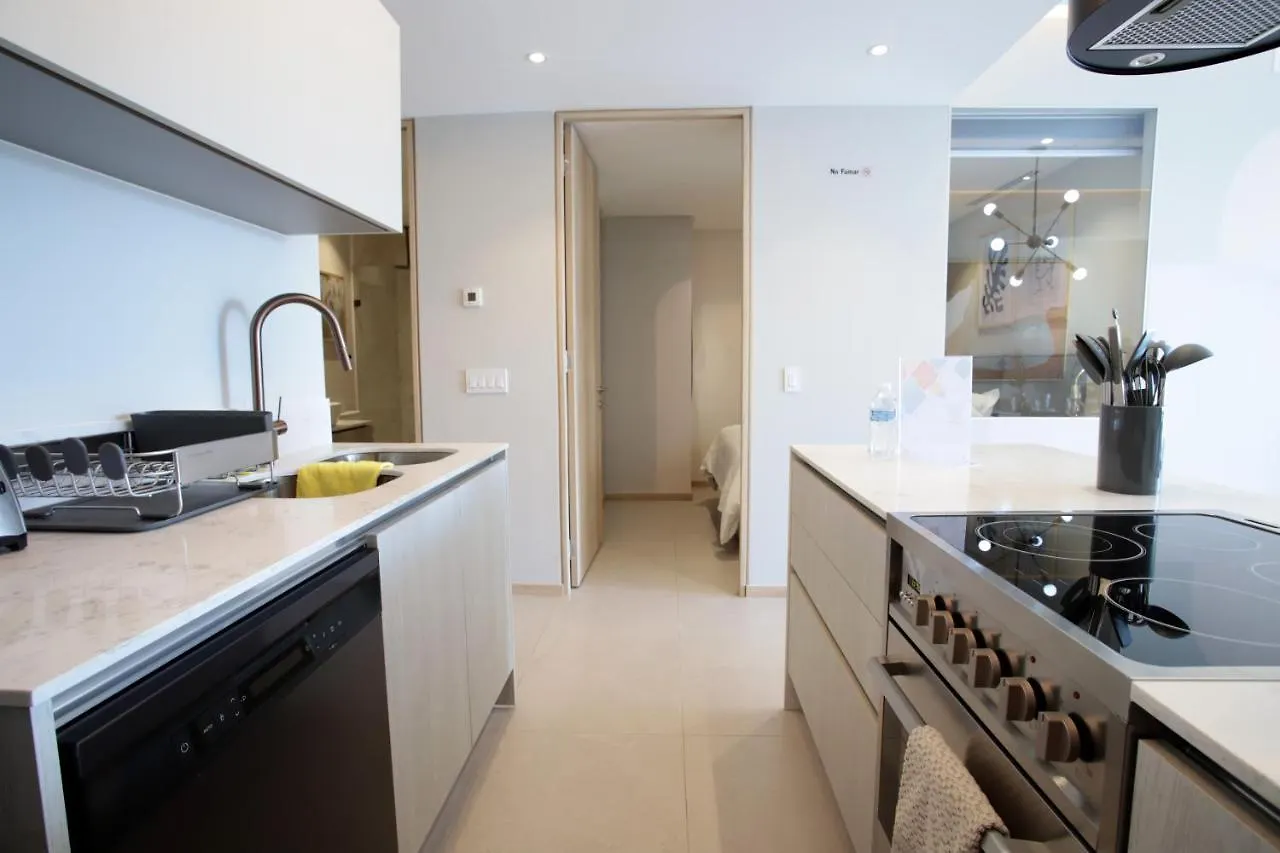 Apartmán Luxetown - A Luxury Experience With Pool And Gym Guadalajara Mexiko